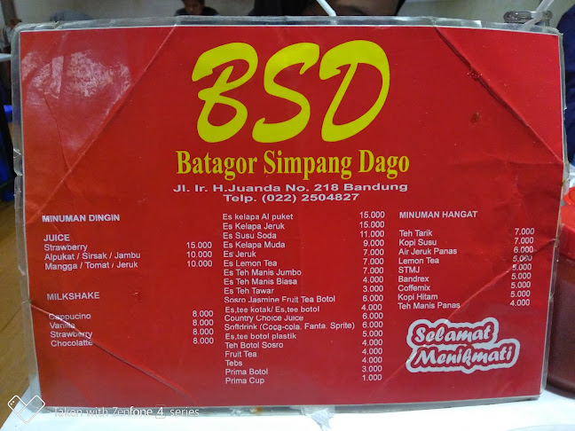 Batagor & Baso Simpang Dago (BSD) - Kota Bandung