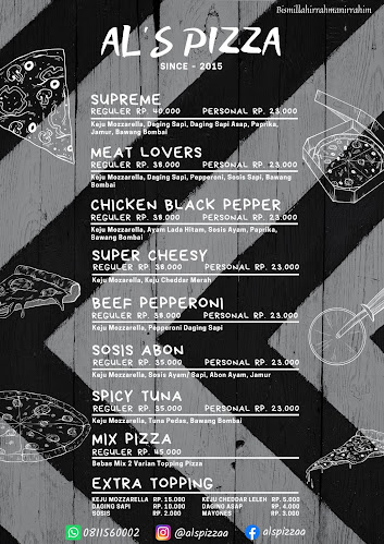 Opinii despre AL'S Pizza în Kota Singkawang - Gastronomi dan perhotelan