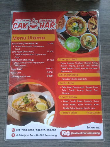 Comentarii opinii despre Soto Lamongan Cak Har Semarang