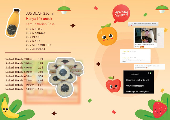 Salad salade tapos - Kota Depok