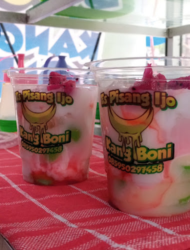 Es Pisang Ijo Kang Boni