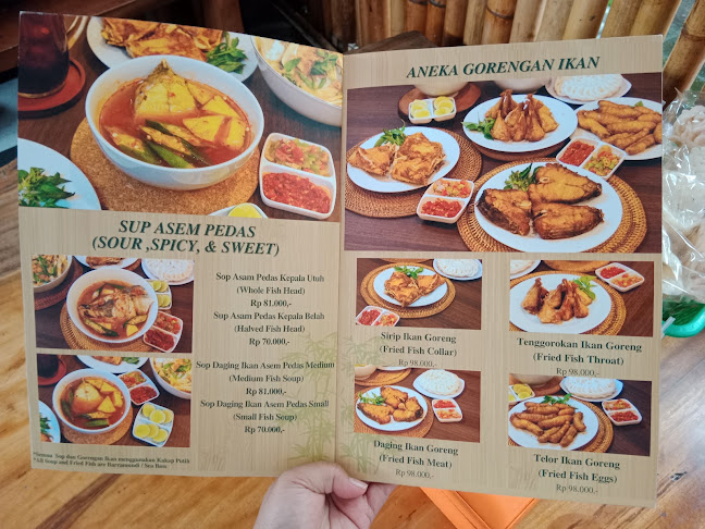 Comentarii opinii despre Warung Bambu Lulu Sop Kepala Ikan