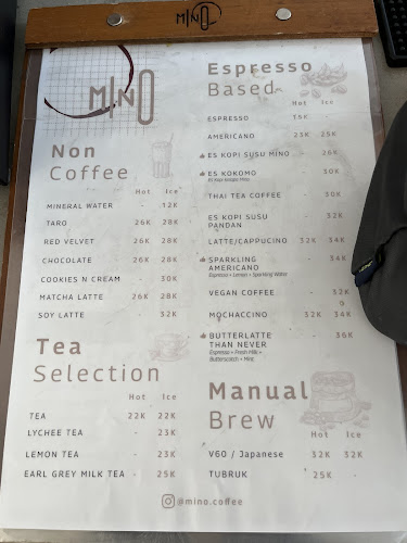 Opinii despre Mino Coffee în Kota Tangerang Selatan - Gastronomi dan perhotelan