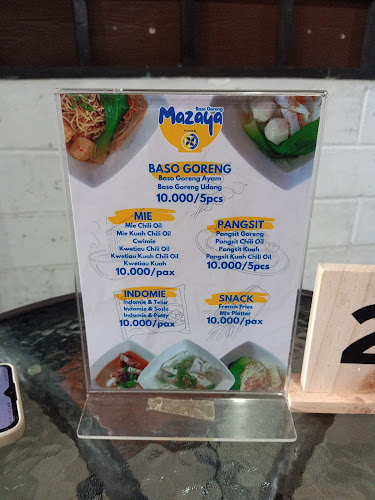 Mazaya Baso Goreng