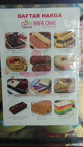 toko kue RAFA CAKE lapis legit & cake