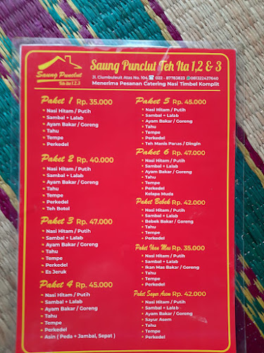 Opinii despre Saung Punclut Teh Ita 2 No.104 în Kota Bandung - Gastronomi dan perhotelan
