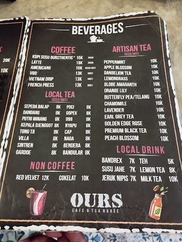 OURS CAFE & TEA HOUSE