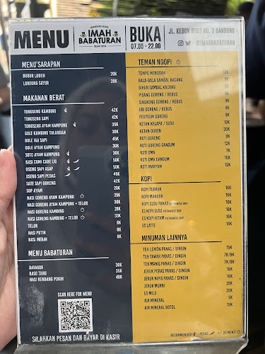 Warung Kopi Imah Babaturan 1 - Kota Bandung