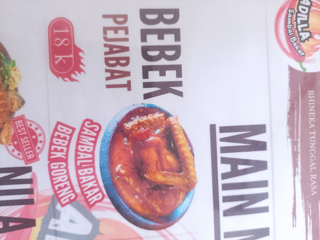 Sambal bakar adilla - Gastronomi dan perhotelan