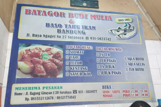 Batagor Budi Mulia - Surabaya