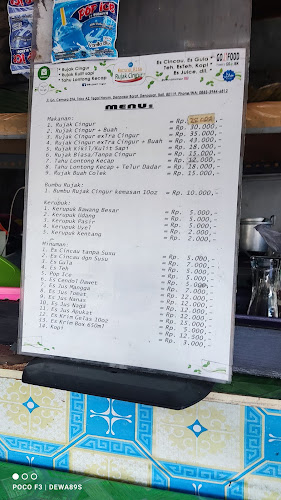 Warung Kita Rujak Cingur - Gastronomi dan perhotelan