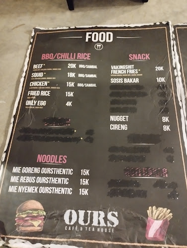 OURS CAFE & TEA HOUSE - Kota Yogyakarta