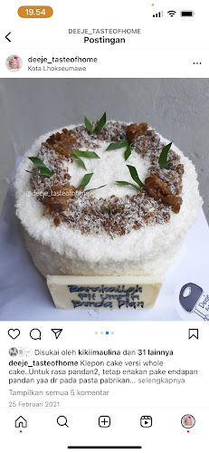 Deeje taste of home Cake and dessert