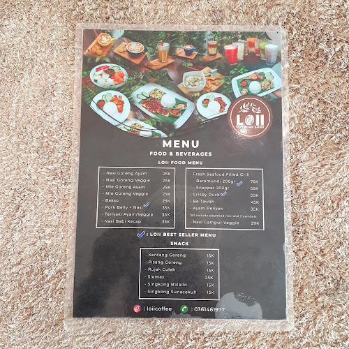 LOII Coffee - Gastronomi dan perhotelan