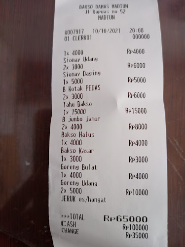 Jl. Kapuas No.52, Taman, Kec. Taman, Kota Madiun, Jawa Timur 63131