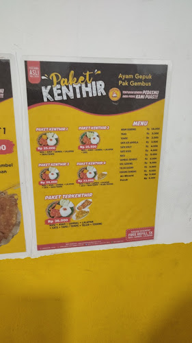 Ayam Gepuk Pak Gembus Airlangga University - Surabaya