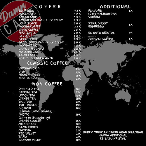 Opinii despre DAMN Coffee în Kota Depok - Gastronomi dan perhotelan