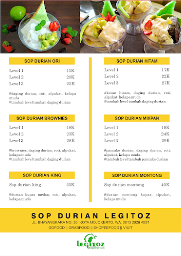 Sop Durian Legitoz