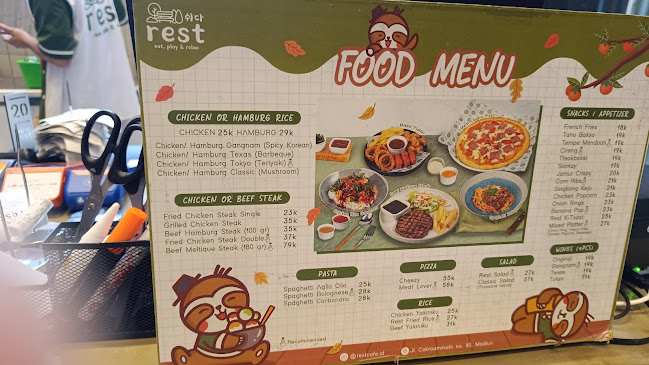 Rest Coffee Eat, Play & Relax - Kota Madiun