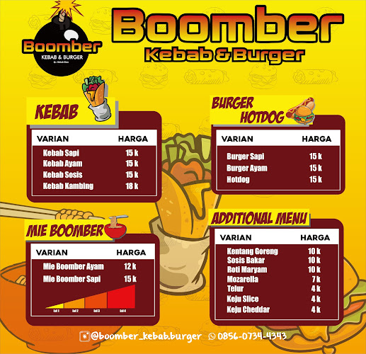 BOOMBER KEBAB BURGER