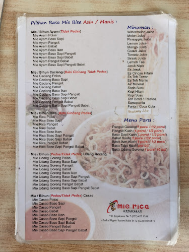 Mie Rica Kejaksaan - Kota Bandung