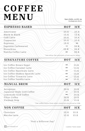 Garis Langit Street Coffee