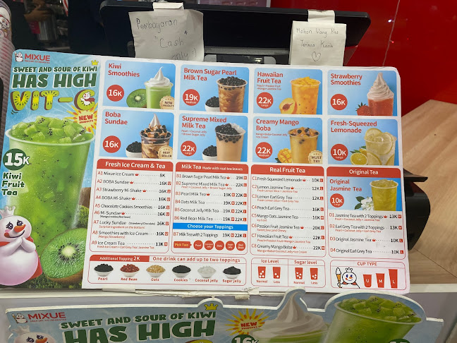 Mixue Ice Cream & Tea - Sultan Adam - Kota Banjarmasin