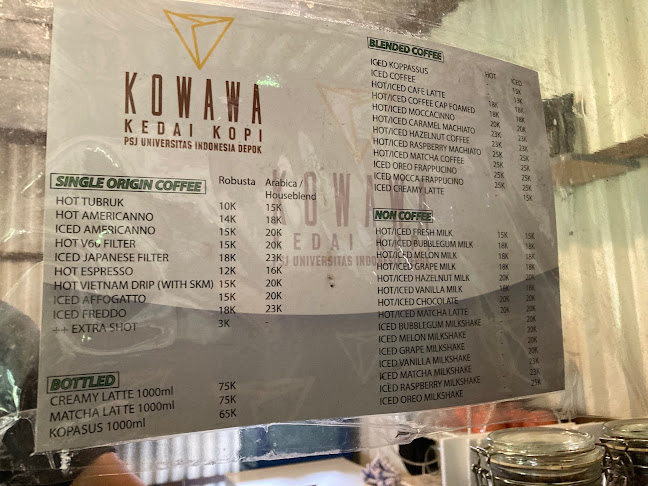 Opinii despre KOWAWA PSJ UI Coffee Shop în Kota Depok - Gastronomi dan perhotelan