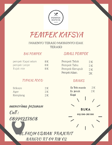 Rumah makan Kafsya - Kota Palembang