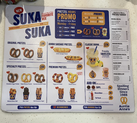 Auntie Anne's Tunjungan Plaza