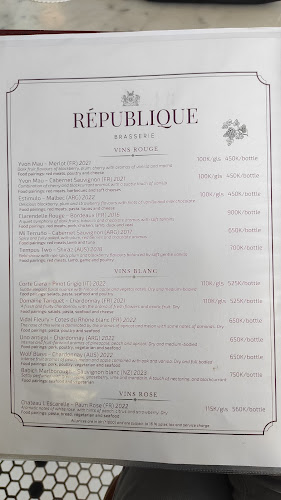Brasserie République - Kota Denpasar