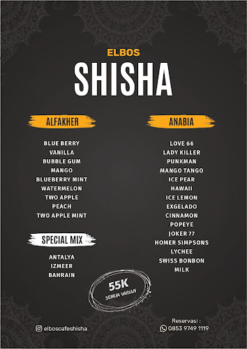 ELBOS CAFE & SHISHA - Kota Makassar