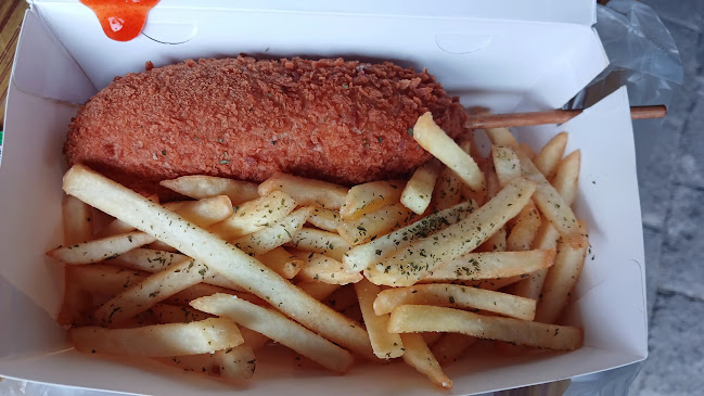 Corn dog & churros, Namjajan Snack Bar