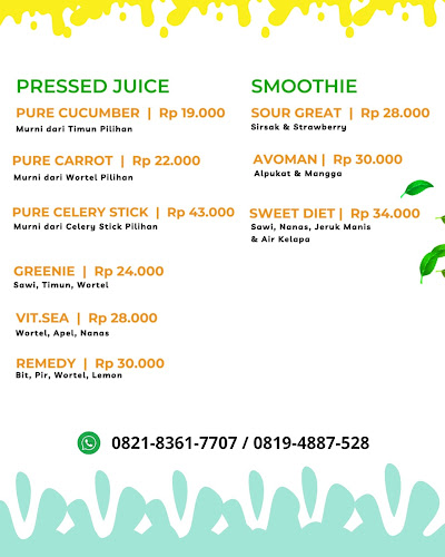 Opinii despre Hale Cold Pressed Juice în Kota Palembang - Gastronomi dan perhotelan