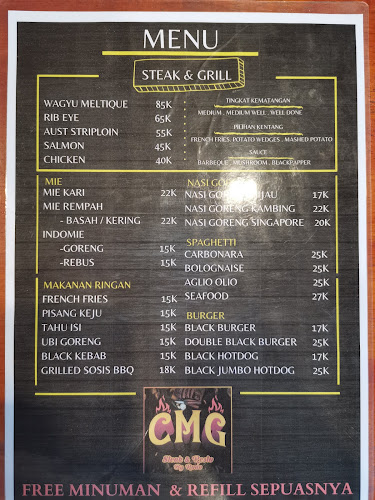 Opinii despre CMG Steak & Resto By Rodo în Kota Pekanbaru - Gastronomi dan perhotelan