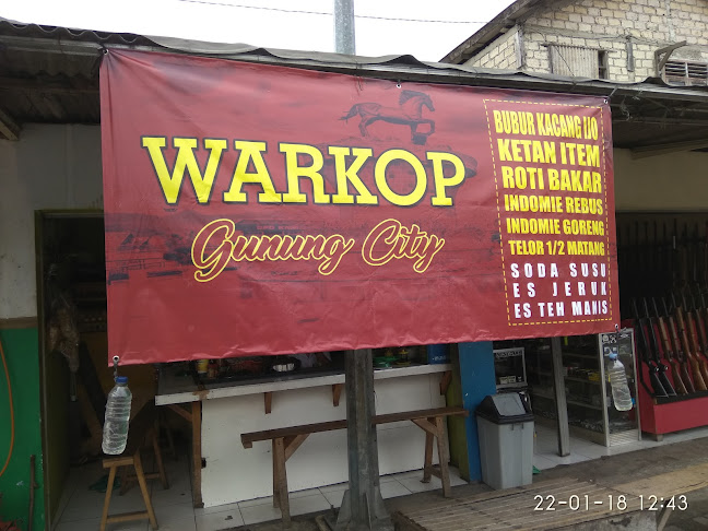 Warkop Gunung City - Gastronomi dan perhotelan