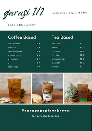Garasi 1/2 Cafe and Eatery - Gastronomi dan perhotelan