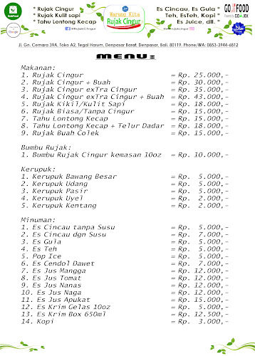 Warung Kita Rujak Cingur