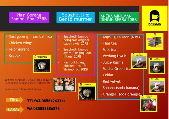 Kedai kavelia - Gastronomi dan perhotelan