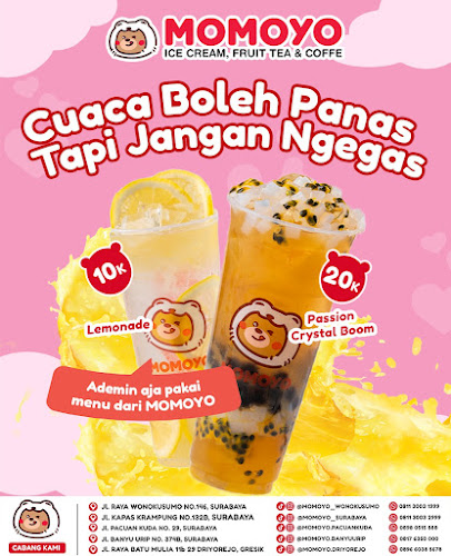 MOMOYO KAPAS KRAMPUNG ICE CREAM - Surabaya