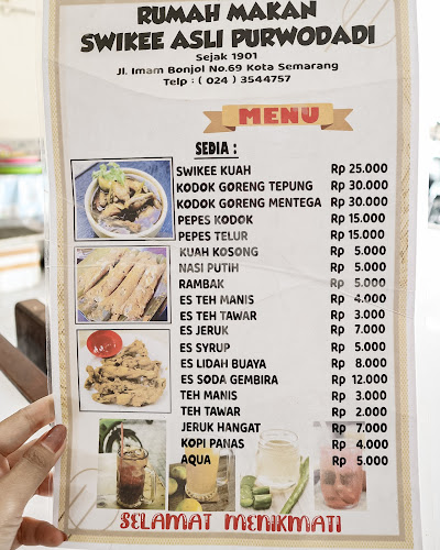 RM Swikee Purwodadi - Gastronomi dan perhotelan