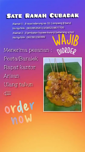 Sate Ranah Cubadak