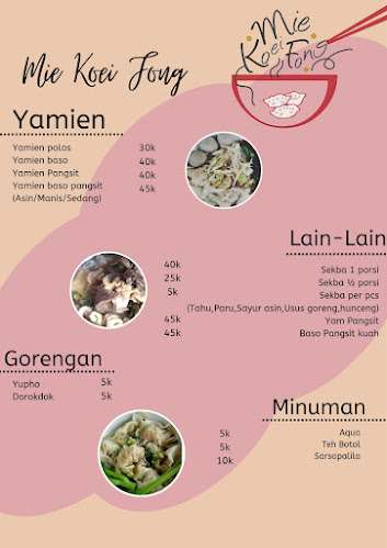 Mie Kebon Tangkil / Mie Koey Fong