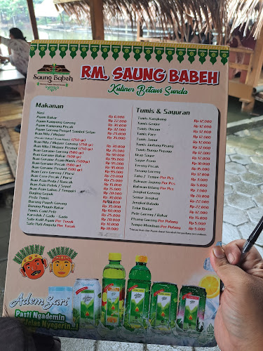 Rumah Makan Saung Babeh Setu - Gastronomi dan perhotelan