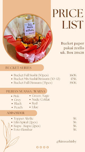 KimSushi Sby - Gastronomi dan perhotelan