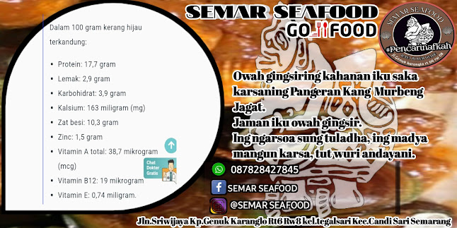 SEMAR SEAFOOD - Gastronomi dan perhotelan