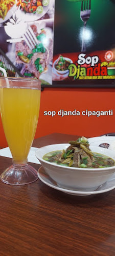 Sop Djanda cipaganti - Gastronomi dan perhotelan