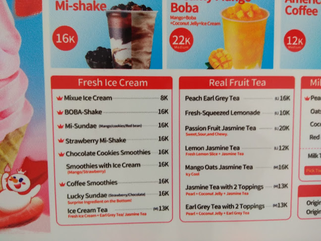 Mixue Blimbing Malang - Kota Malang