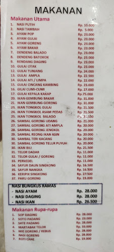 Opinii despre Restoran Sederhana Masakan Padang în Kota Makassar - Gastronomi dan perhotelan