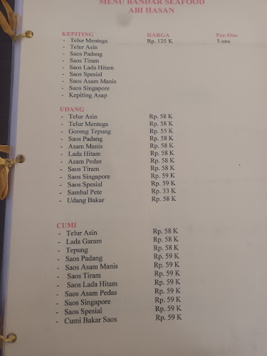 Bandar Seafood Palembang